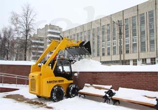 Аренда минипогрузчика МКСМ 800