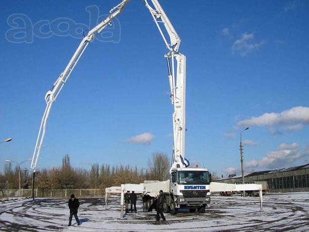 Услуги и аренда автобетононасоса в Новосибирске