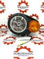 Фара передняя левая на фронтальные погрузчики ZL 20 и ZL30 на модели Fukai SZM HZM Bull SL CTK Yigong Laigong Neo Viking Frontal Shanlin AMUR ALTAY FORWARD Atlant Grizzly Сибиряк Rongwei Runmax Boulder RedStar Molot Titan