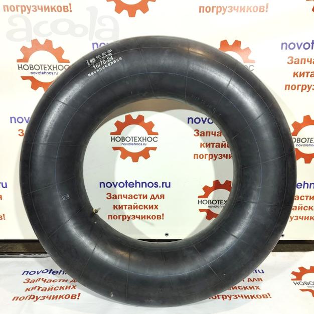 Камера колёсная 16/70-24 подходит для китайских фронтальных погрузчиков ZL30 марок: Shanlin ZL30, Amur DK630, Atlant 300L, Grizzly GR2L/GR2S, First Loader ZL930, Fukai ZL930, Сибиряк 3000, Boulder WL33, HZM 930, SZM 930, NEO S/L300, Yigong ZL30, Laig