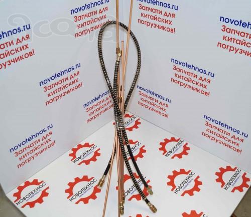 ТРУБКИ ТОРМОЗНЫЕ на фронтальные погрузчики ZL20 и ZL30 на модели Fukai SZM HZM Bull SL CTK Yigong Laigong Neo Viking Frontal Shanlin AMUR ALTAY FORWARD Atlant Grizzly Сибиряк Rongwei Runmax Boulder RedStar Molot Titan
