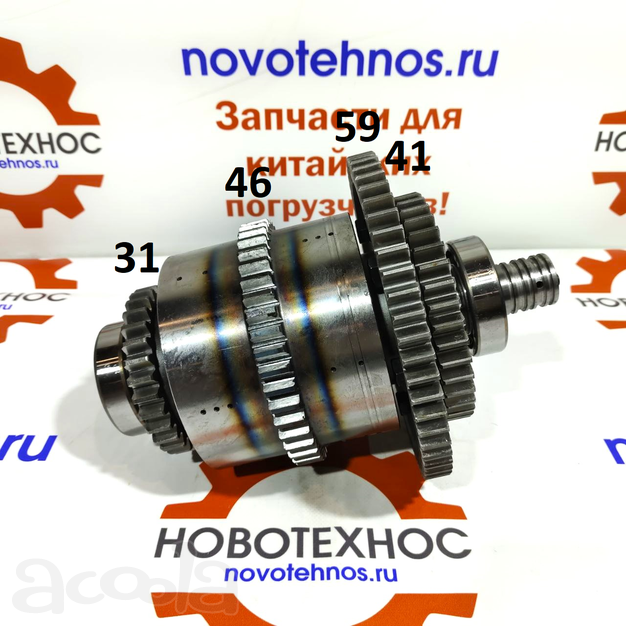 ВАЛ АКПП ZY300 ЗАДНЯЯ СКОРОСТЬ (41/59/46/31) в Новосибирске